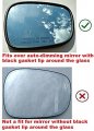 Fit Over Auto-dimming Mirror Glass With Full Size Adhesive For Bmw 2010-2014 X3 Passenger Side View Right Rh Check In