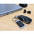 Ipick Image For Jeep Wagoneer Real Black Carbon Fiber Chrome Metal Case Key Chain Keychains Official Licensed