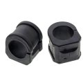 Stabilizer Bar Bushing Set For 1990 To996 Chevy G30 Rubber Black 2 Piece 1 38 Inside Diameter 1 76 In Outside Front Position 