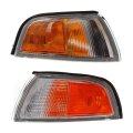 Corner Lights Assembly For Mitsubishi Mirage 1997 1998 1999 2000 2001 Driver And Passenger Side Set Of 2 Replaces Mr296306 