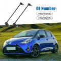 Front Sway Bar Links 4882052030 4882052040 Stabilizer End Link Suspension Kit For Toyota Yaris 2007 2018 Black Set Of 2