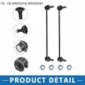 Front Sway Bar Links 4882052030 4882052040 Stabilizer End Link Suspension Kit For Toyota Yaris 2007 2018 Black Set Of 2