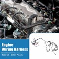 X Autohaux 4l60e Engine Standalone Wiring Harness Gearbox Injector Plug And 3 Pin Maf Dbc Drive By Cable For Gm Ls1 Eve 4 8l 5