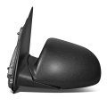 Gm1320268 Factory Style Driver Left Side Mirror Manual Folding Power Adjust For Chevy Equinox Saturn Vue 02-07 Textured Black 