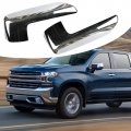 Chrome Mirror Cap Cover Trim For 2019 2020 2021 2022 2023 Chevy Silverado 1500 And Gmc Sierra Abs Plastic Replacement Exterior 