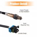 Uxcell Front Rear Left Right Oxygen Sensor For Buick Enclave 2009-2011 No 12607333 Plastic Metal Blue Black