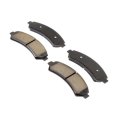 Front Disc Brake Pads For Oldsmobile Bravada 1997 1998 1999 2000 2001 Ceramic Gold Friction Material With Mechanical Wear 