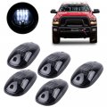 Cab Marker Light 5x Smoke Top Roof Running With 12led White Bulbs Replacement Assembly For 2003-2018 Dodge Ram 2500 3500 