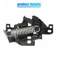 X Autohaux Car Auto Hood Latch Lock Replacement 53510-47092 For Toyota Prius 2010-2015 Metal Black