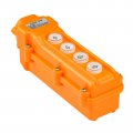 Baomain Rainproof Hoist Pushbutton Switch Up Down 4 Ways Pendant Control Station Cob-22