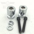 Smt-chromed Swingarm Spools Sliders Sun Engraved Logo For Suzuki Gsx 1300r Hayabusa Gsf1250s Bandit 1300bk B King R 1000 1100 