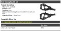 Front Steering Knuckle Set Compatible With 2003-2011 Ford Ranger 4wd