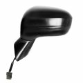 K Source Driver Side Mirror For Honda Civic Textured Black W Ptm Cover Foldaway Power 63624h 