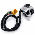 Chrome Left Switch Xh9200-007-left For Suzuki Gsx R600 R750 R1000 Tl1000 And Hayabusa Gsx1300r Us Model