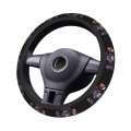 Foruidea Skull Print Car Steering Wheel Cover Neoprene Automotive Anti Slip And Sweat Absorption Auto Wrap Fit Most Cars 15