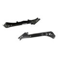 Radiator Supports Upper Tie Bar For Nissan Rogue Select 2014 2015 Driver And Passenger Side Pair Steel Black Ni1225187 