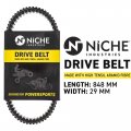 Niche Drive Belt 3402-664 For 2002-2008 Arctic Cat 375 400