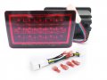 Performance F1 Hyper 4th Brake Light Fog For Subaru Wrx 2022 2023 Red Lens Housing 