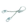 3m Protecta Pro 22 Chain Rebar Assembly For Positioning Steel Hook At Center Snap Hooks Leg Ends 310 Lb Capacity Silver 