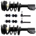 Ocpty Front Stabilizer Bar Link Kit Strut Spring Assembly Tie Rod End Fit For Chevrolet Classic Malibu Oldsmobile Alero Cutlass