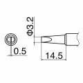Hakko T18d32p Tip For Fx-888 Station 3 2mm