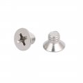 Uxcell M5x6mm 316 Stainless Steel Phillips Countersunk Bolt Machine Screw 25pcs