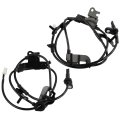 2pcs Abs Sensor Left Right Rear Fit For Lexus Nx200t 2015-2017 Wheel Speed Als2575 Als2578 