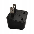 Zoer Universal Travel Adapter Power Plug Converter From Uk Eu Au To Usa Canada Charge 2 Devices At Once Wdi-6-bk