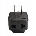 Zoer Universal Travel Adapter Power Plug Converter From Uk Eu Au To Usa Canada Charge 2 Devices At Once Wdi-6-bk