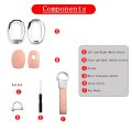 Muekzru Key Fob Cover Chain Bling Crystal Leather For Mercedesenz A B C E S G M V Class Cla Cls Gla Glc Gle Glk Gl Gls Sl Slk