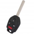 Ocpty 1 X Flip Key Entry Remote Control Uncut Fob Transmitter Replacement For Subaru Legacy 2010-2014 Outback 10 11 12 13 14