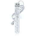 Leviton 5306m-2s7 Medical Grade Surge Protective Power Strip 20-amp 125-volt 6-outlets 7-feet Cord Length 