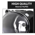 Pair Bumper Fog Light Lamps For Benz C Class Gl M 2005 2011 Fit E300 S450 S550 S600 2007 2017 Clear Lens Black Housing 2pcs Set