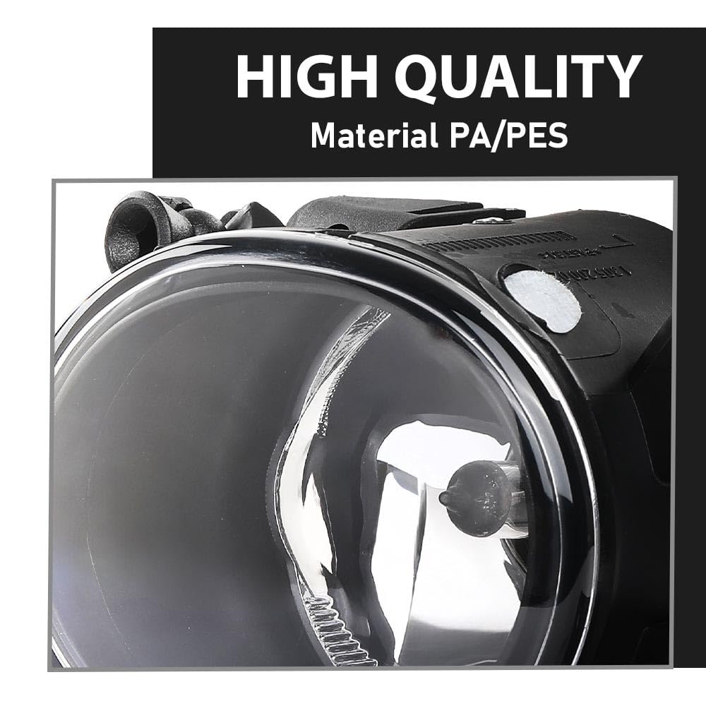 Pair Bumper Fog Light Lamps For Benz C Class Gl M 2005 2011 Fit E300 S450 S550 S600 2007 2017 Clear Lens Black Housing 2pcs Set