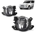 Pair Bumper Fog Light Lamps For Benz C Class Gl M 2005 2011 Fit E300 S450 S550 S600 2007 2017 Clear Lens Black Housing 2pcs Set