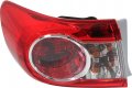 Evan-fischer Tail Light Assembly For 2011-2013 Toyota Corolla North America Built Driver Side 
