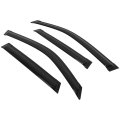 Side Window Deflectors 4 Piece Set For 2015 To 2021 Suzuki Vitara In Channel Rain Guards And Wind Visors With Smoked Tint 