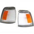 Turn Signal Park Cornering Light Assembly Pair For Toyota Pickup 2wd 1992 1993 1994 1995 Dlx Sr5 Model Driver And Passenger 