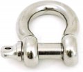 Red Hound Auto One Us Type Marine Grade 316 Stainless Steel Bow Shackle A Inch With Oversized 7 8-inch Screw Pin For Anchoring 