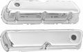 R9237 Chrome Plated Steel Valve Cover Set For 1964 To 2001 Ford 260 351w Small Block Engines 3 5 In Height With Oil Fill Hole 4 