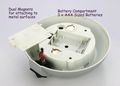 Battery Powered Led Dome Light Magnetic Or Fixed Mount High Power White Downlight For Home Auto Truck Rv Boat And Aircraft