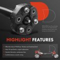 A-premium Front Complete Drive Shaft Prop Driveshaft Assembly Compatible With Bmw E53 X5 2000 2001 2002 2003 L6 3 0l V8 4l 4 6l