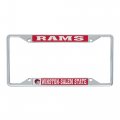 Winston-salem State University Wssu Rams Hbcu Metal License Plate Frame For Front Or Back Of Car Officially Licensed Mascot 