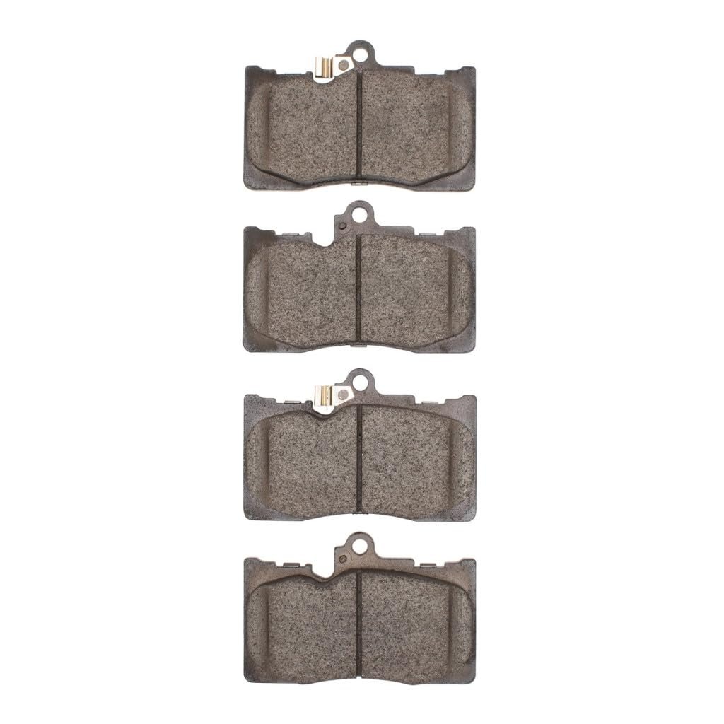 Front Disc Brake Pads For Lexus Is350 2006 2020 Low Metallic Friction Mechanical Wear Sensor 4 66 In Inner And Outer Pad Width