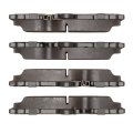 Front Disc Brake Pads For Lexus Is350 2006 2020 Low Metallic Friction Mechanical Wear Sensor 4 66 In Inner And Outer Pad Width