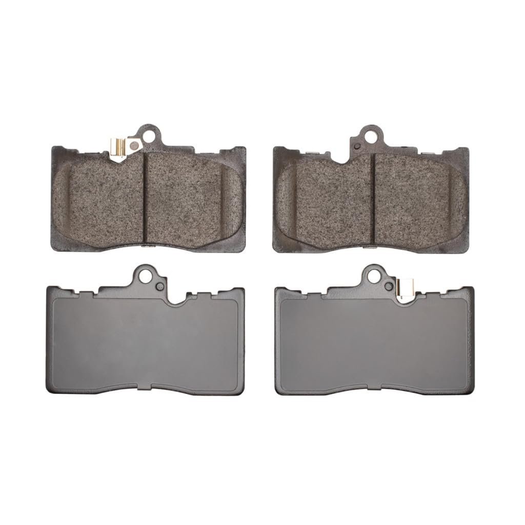 Front Disc Brake Pads For Lexus Is350 2006 2020 Low Metallic Friction Mechanical Wear Sensor 4 66 In Inner And Outer Pad Width