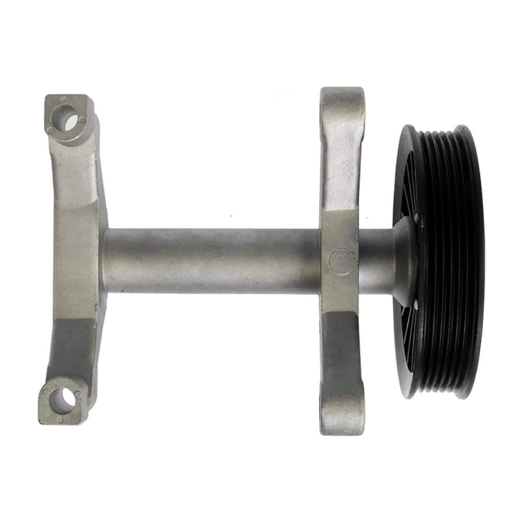 Air Conditioning Bypass Pulley For Chrysler Voyager 2001 2002 2003 Serpentine Plastic With Aluminum Bracket 136mm Replaces