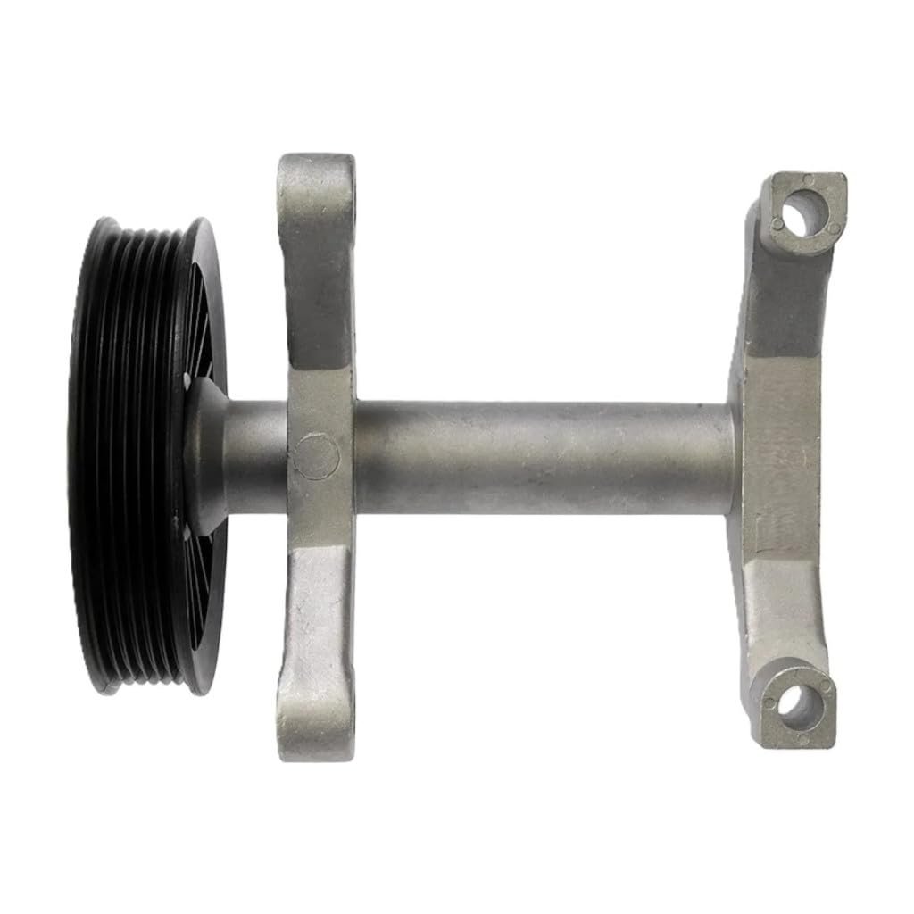 Air Conditioning Bypass Pulley For Chrysler Voyager 2001 2002 2003 Serpentine Plastic With Aluminum Bracket 136mm Replaces