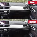 Tomall Car Interior Moulding Strip Decorative Filler Insert Strips 5m 16ft Flexible Electroplating Decoration Styling Dashboard