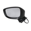 Door Mirror For Mazda 6 2017 2018 2019 2020 2021 Driver Side Power Heated Paintable Manual Folding With Signal Light And Blind 